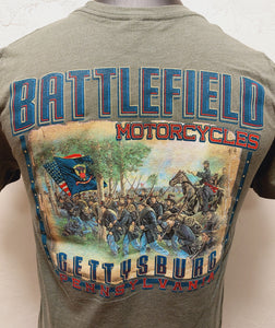 Battlefield Motorcycles Iron Brigade Tee  BFHD IB