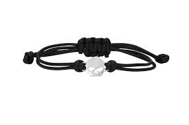 Harley-Davidson® Women's Willie G Skull Wax Adjustable Cord Bracelet, HDB0416